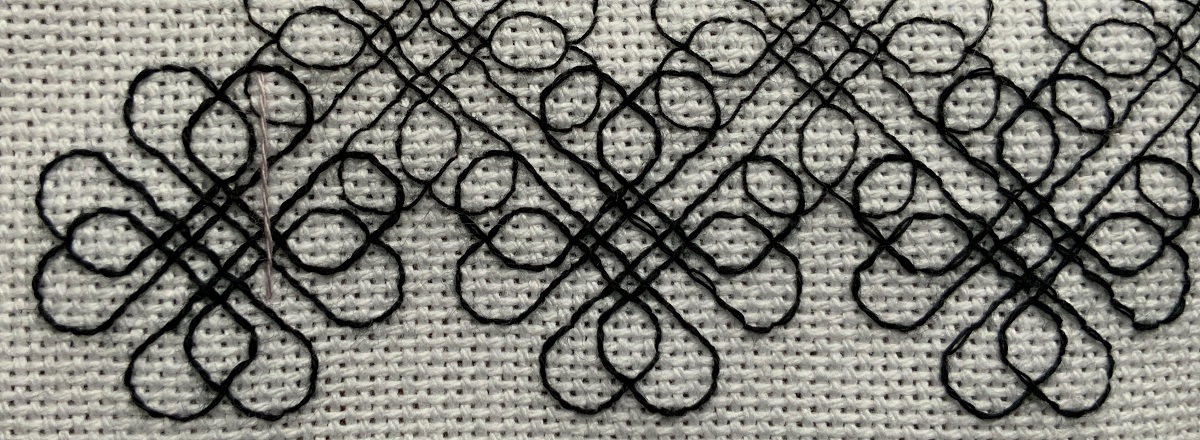 ブラックワーク刺繍糸について